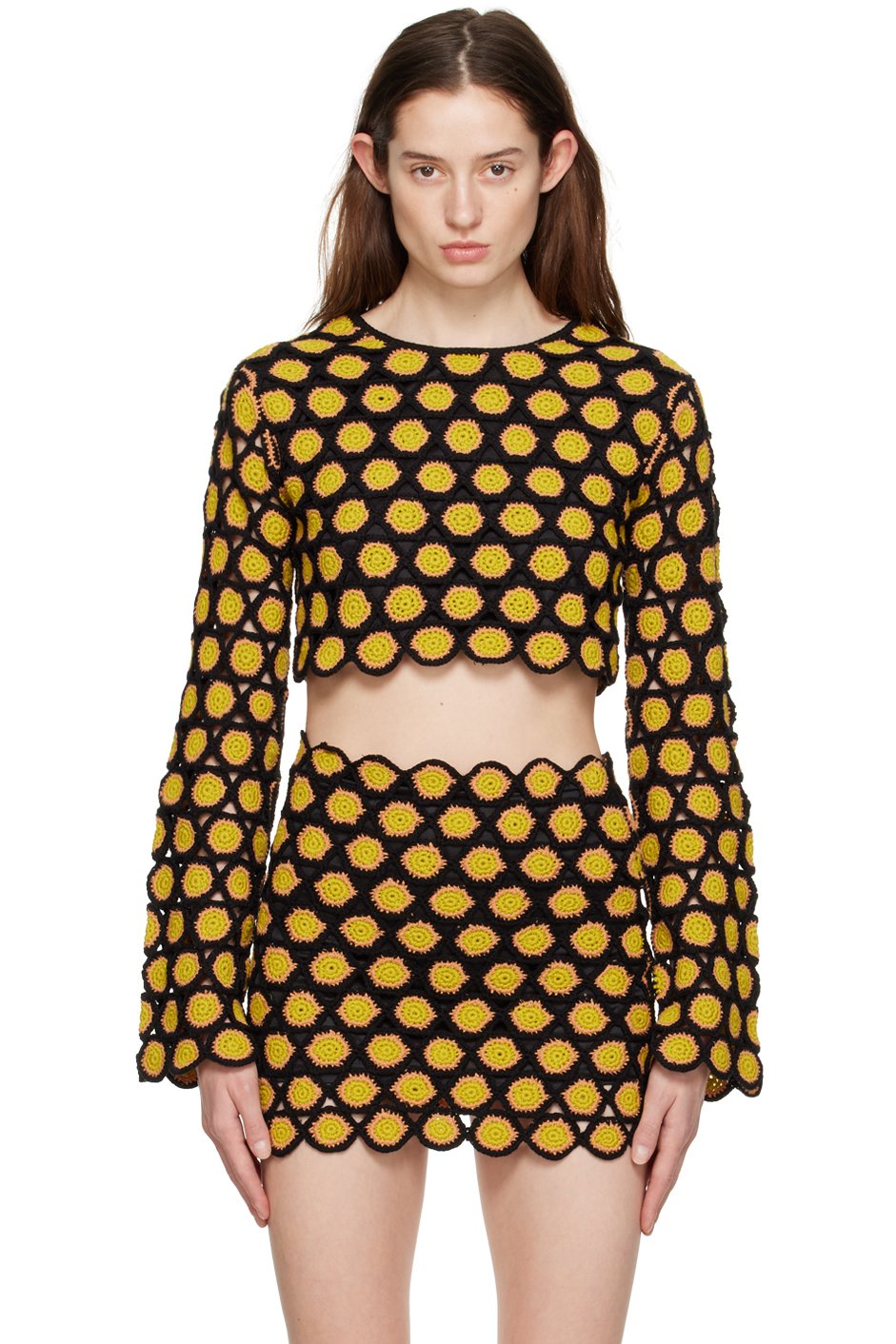 SIMONMILLER - Pull Zoodle noir et jaune