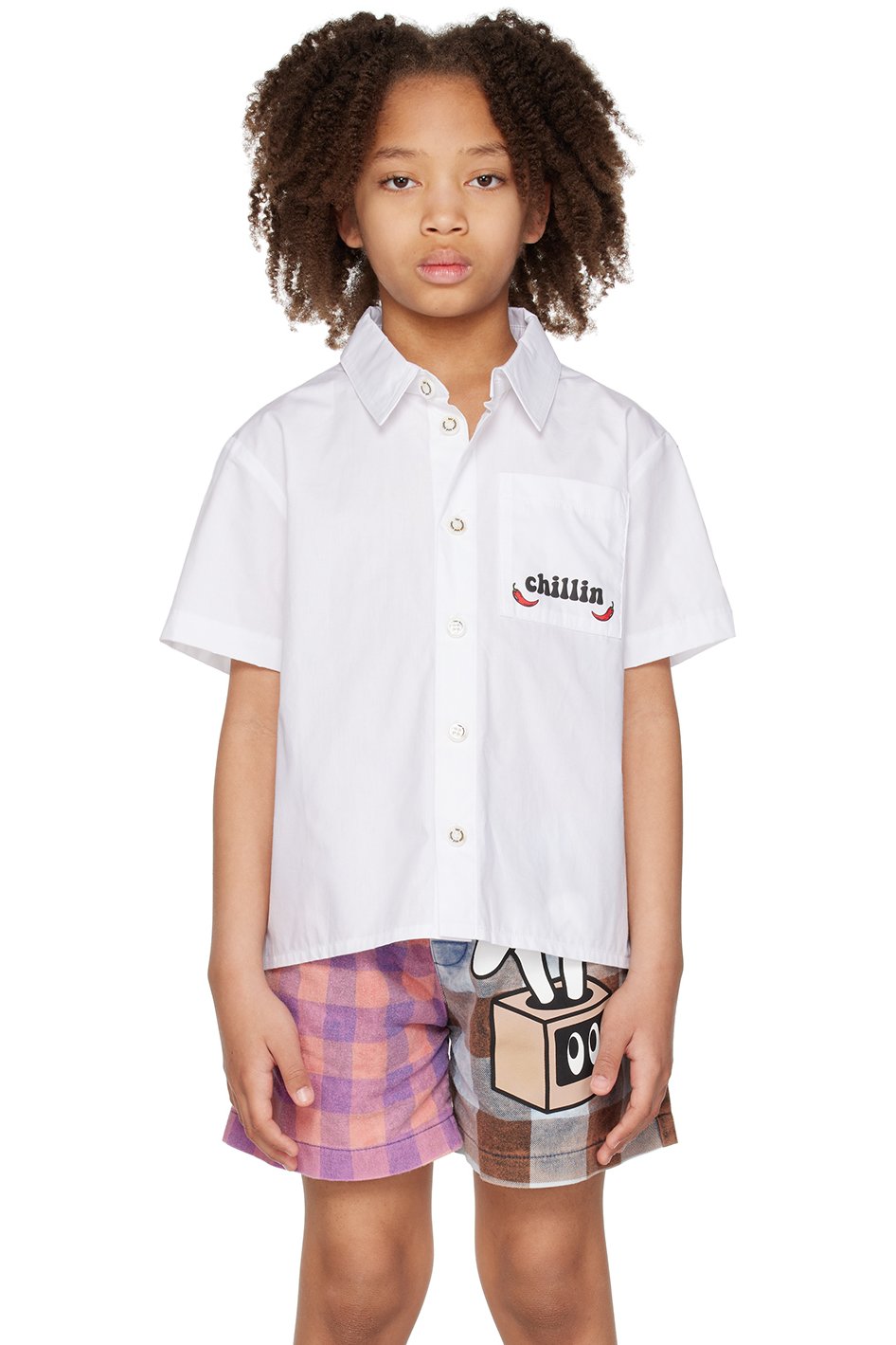 NZKidzzz - Kids White 'Chillin' Shirt