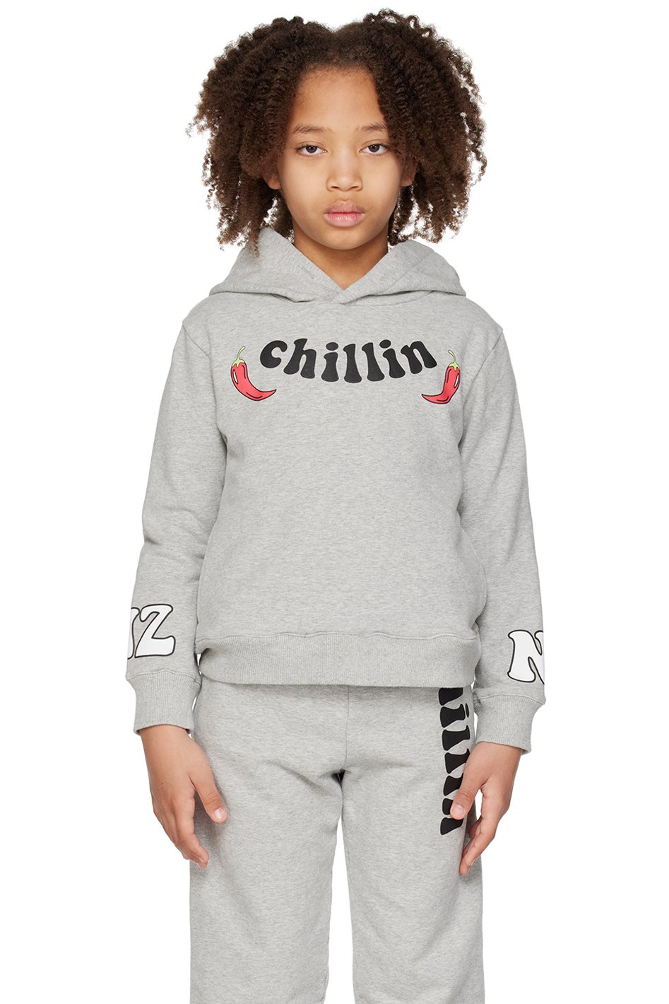 NZKidzzz - Kids Gray 'Chillin' Hoodie