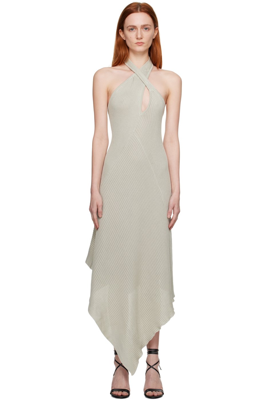 Niccolò Pasqualetti - Robe midi Nerbo grise