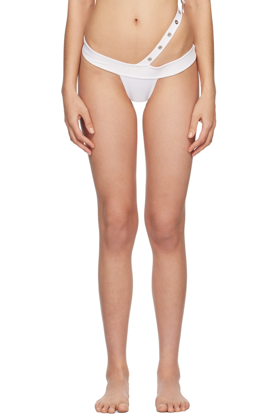 Poster Girl - Culotte de bikini Marilyn blanche