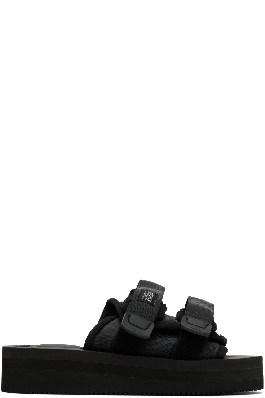 SUICOKE - Black MOTO-VPO Sandals