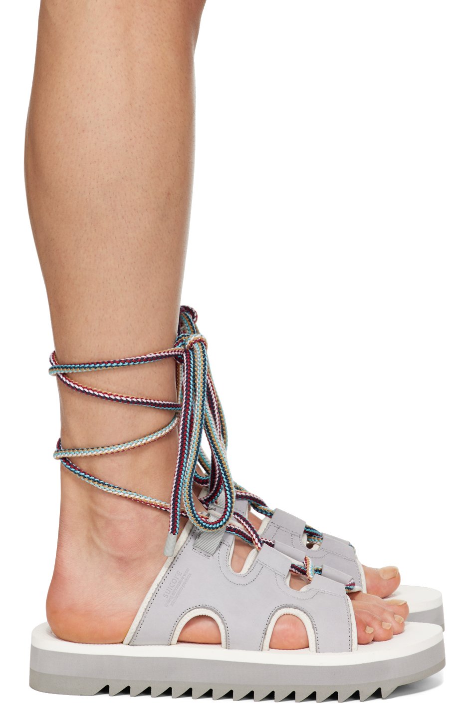 SUICOKE - Gray RAY-ab Sandals