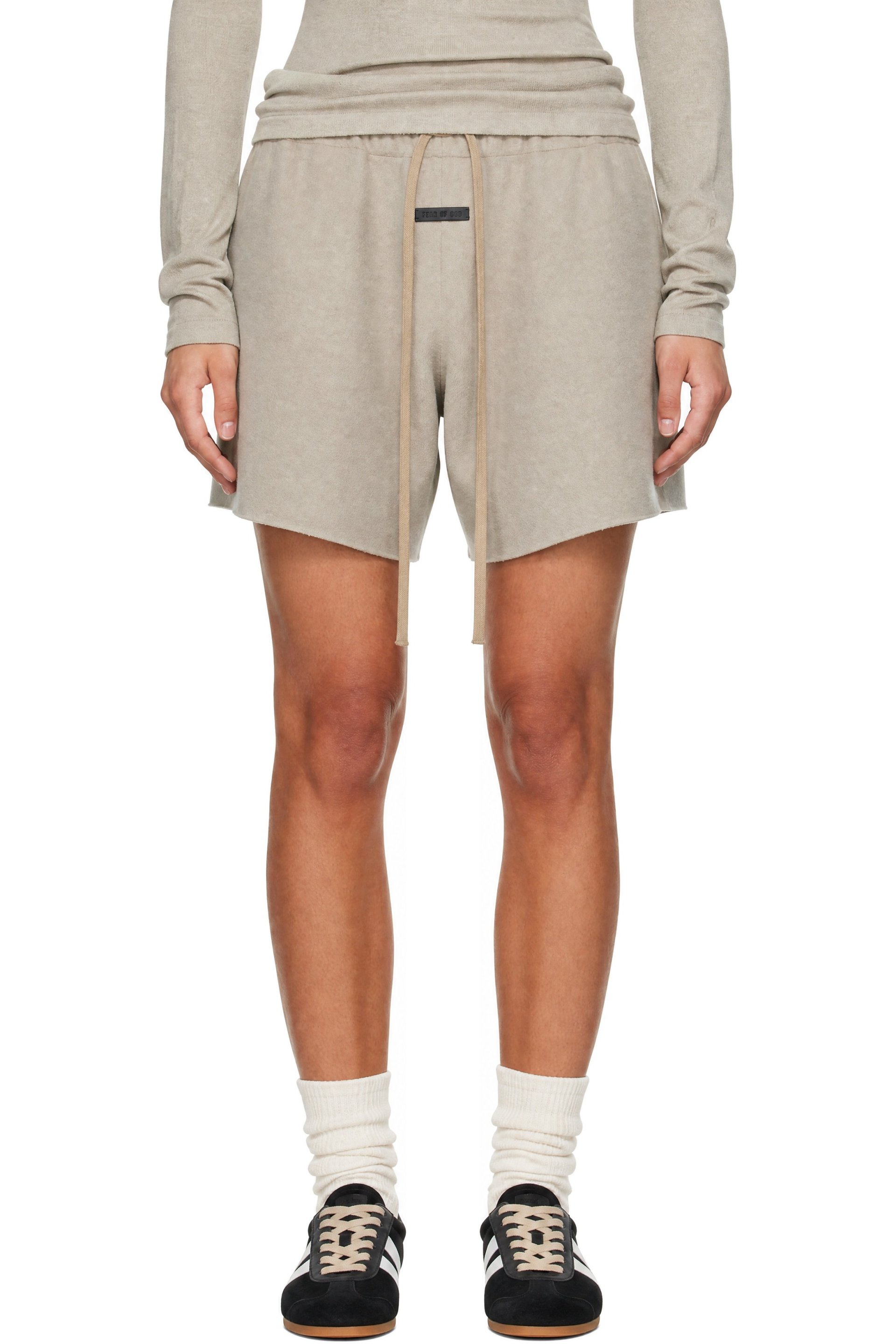 Fear of God - Taupe Eternal Wool Cashmere Shorts