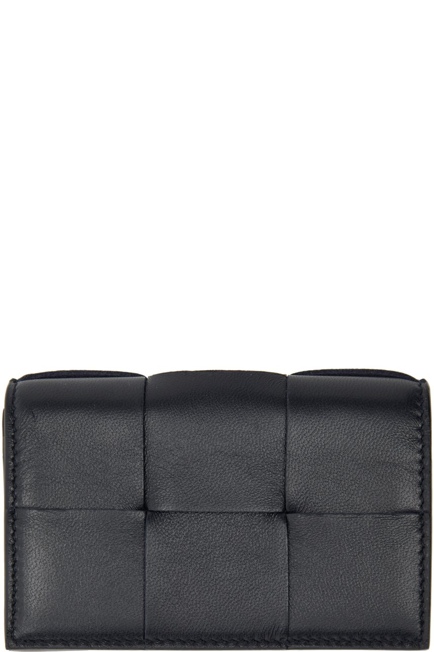 Bottega Veneta - Porte-carte bleu marine