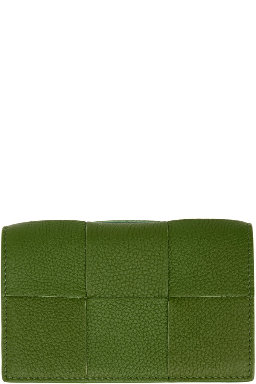 Bottega Veneta - Porte-carte vert