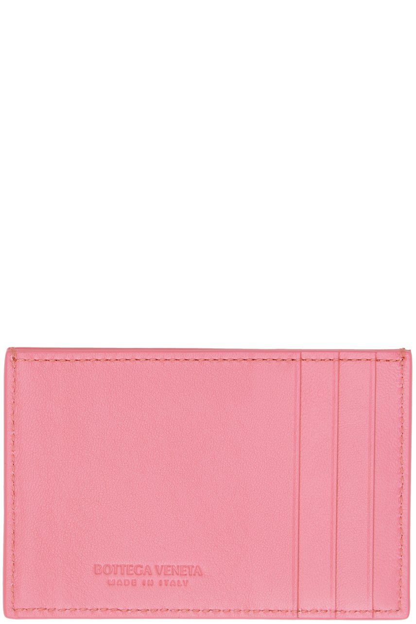 Bottega Veneta - Porte-carte rose