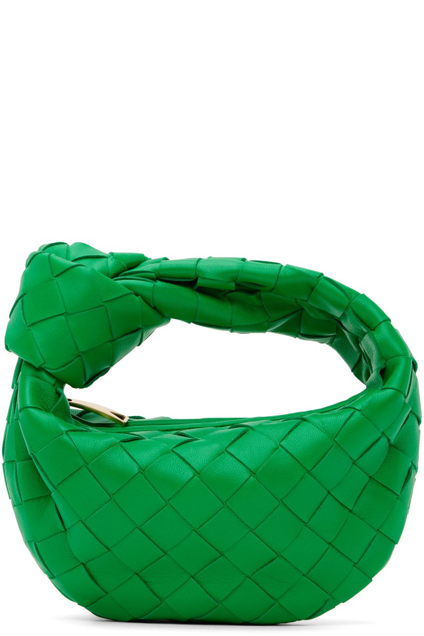 Bottega Veneta - Micro sac Jodie vert