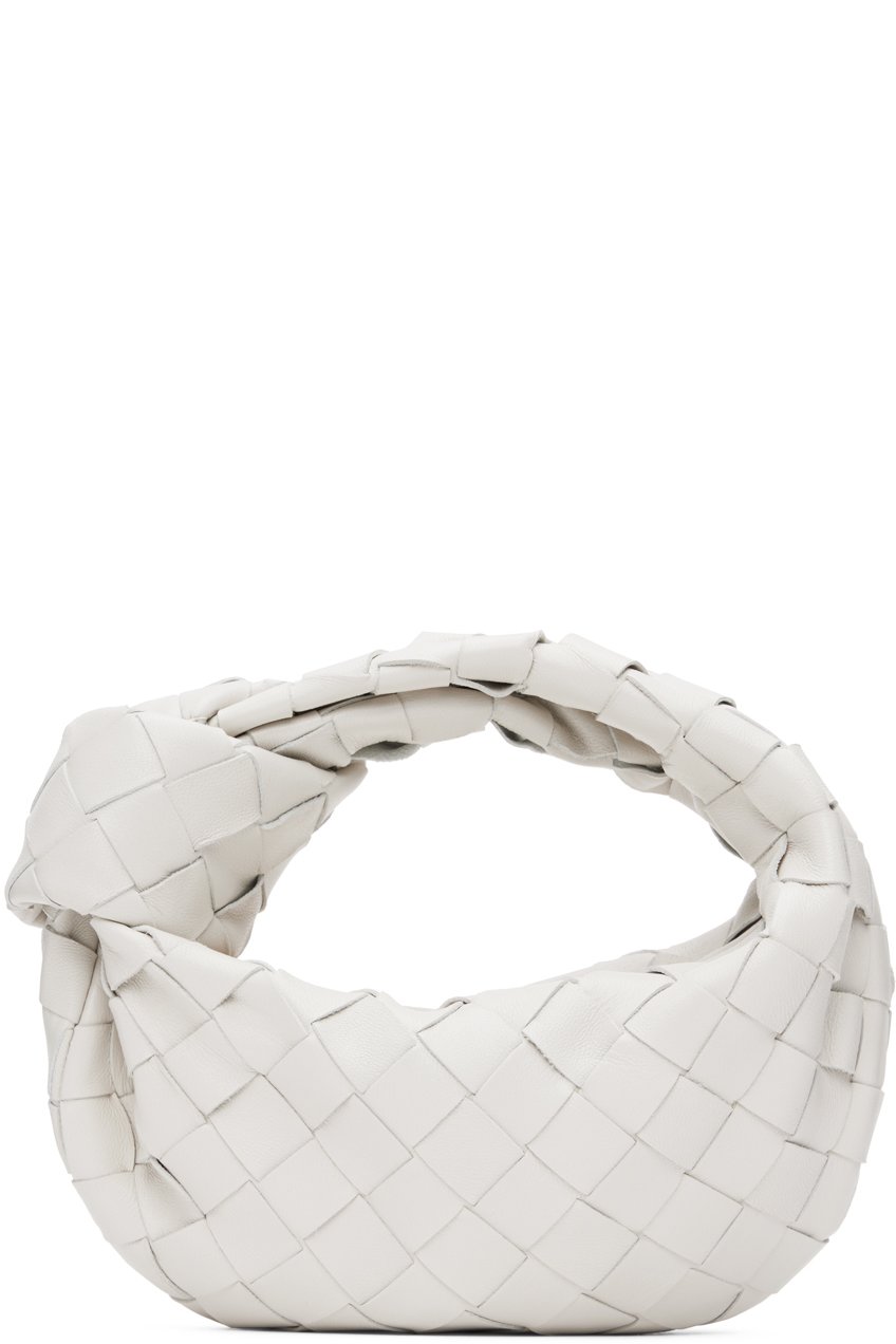 Bottega Veneta - Micro sac Jodie gris