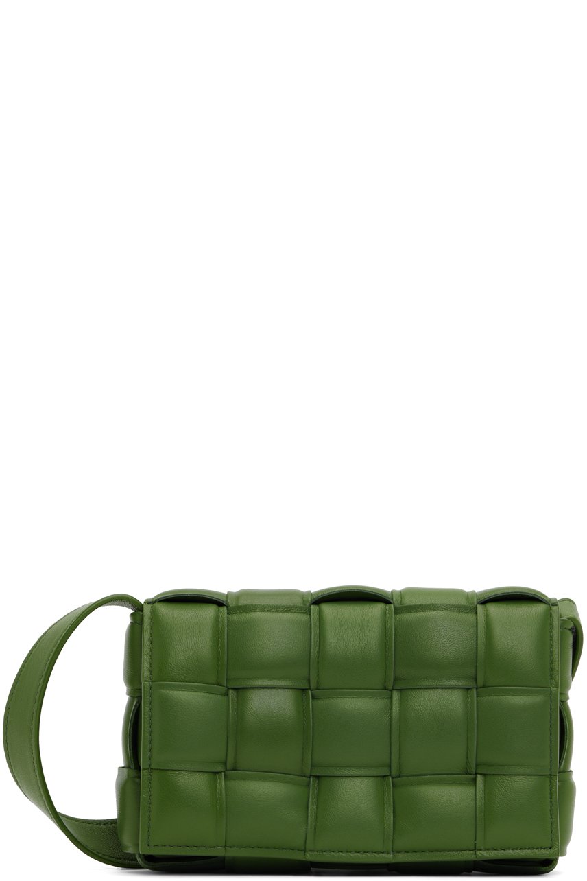 Bottega Veneta - Petit sac rembourré Cassette vert