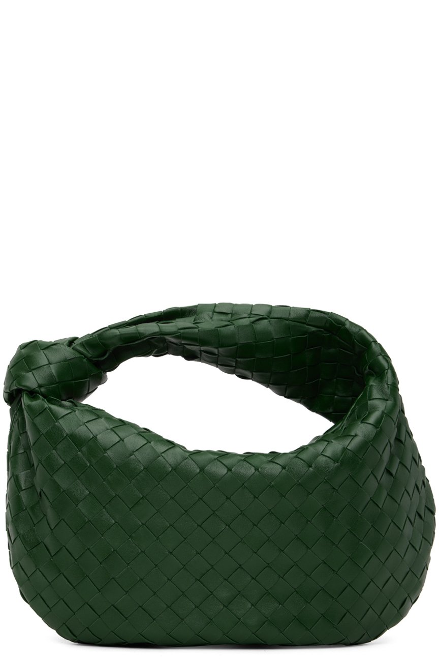 Bottega Veneta - Moyen sac Jodie vert