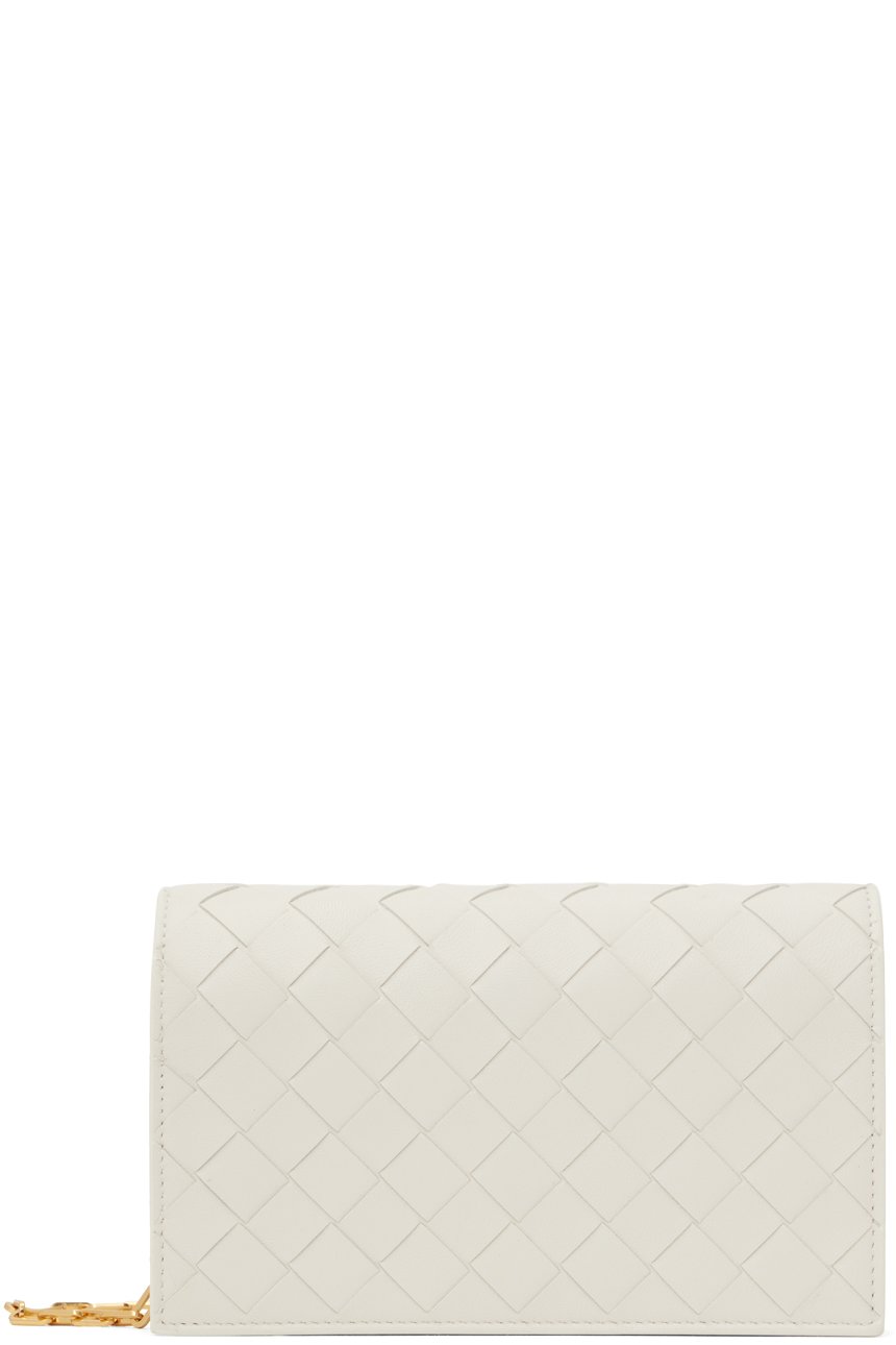Bottega Veneta - Mini sac à chaine gris