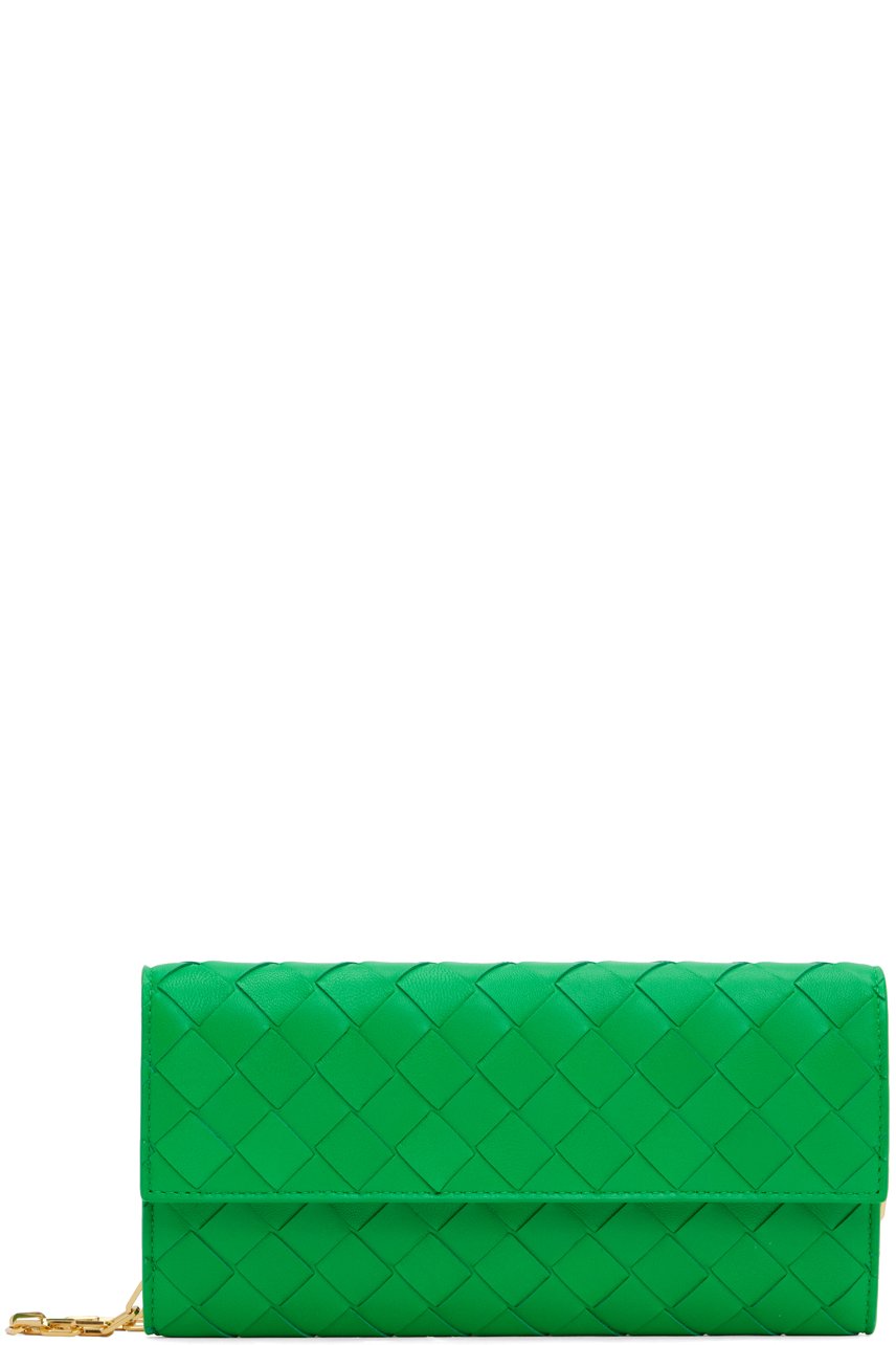 Bottega Veneta - Mini sac à chaine vert