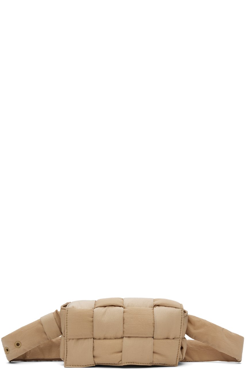 Bottega Veneta - Mini sac rembourré Cassette beige