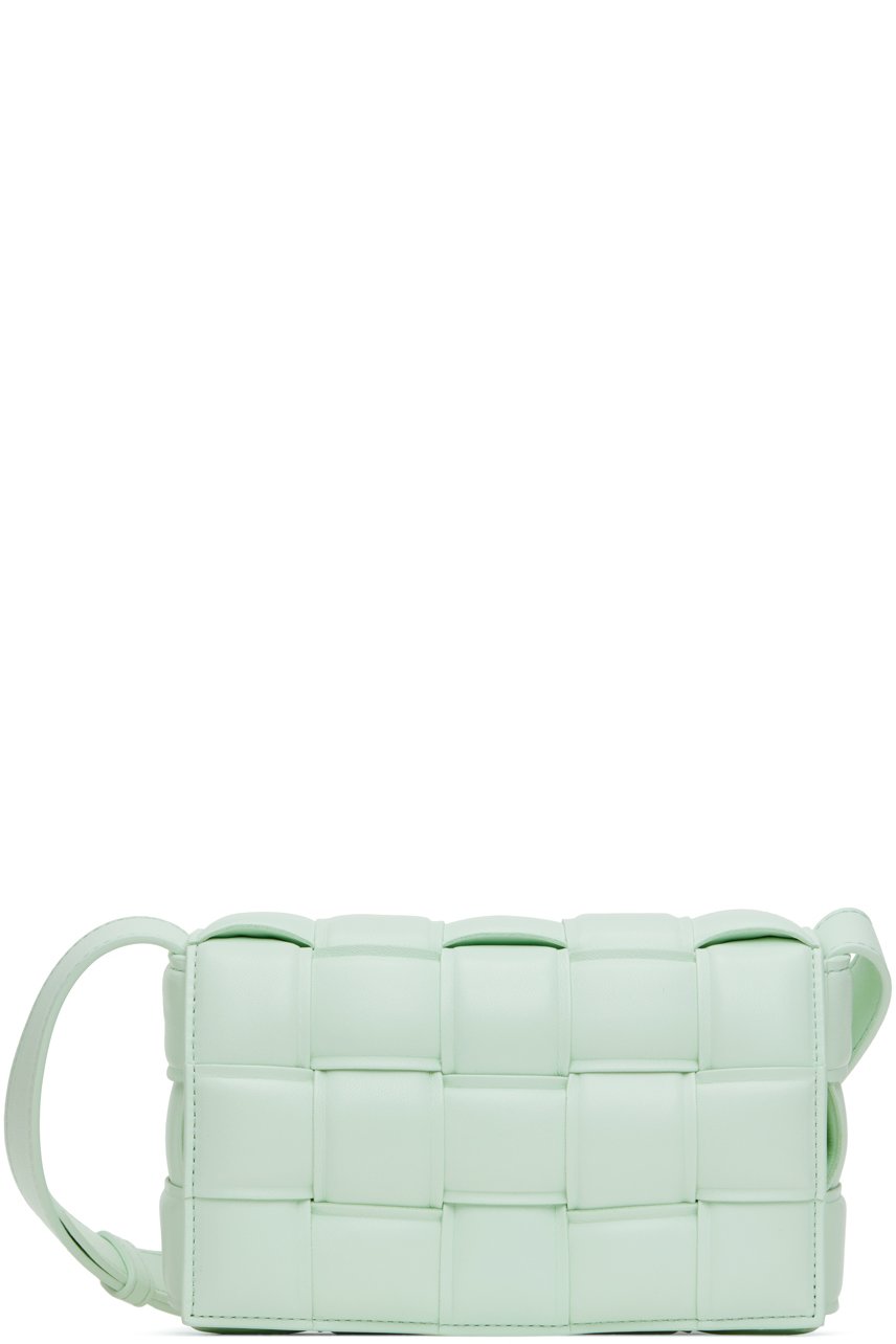 Bottega Veneta - Petit sac rembourré Cassette vert