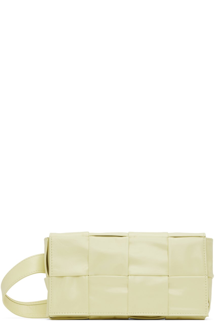 Bottega Veneta - Yellow Cassette Belt Bag