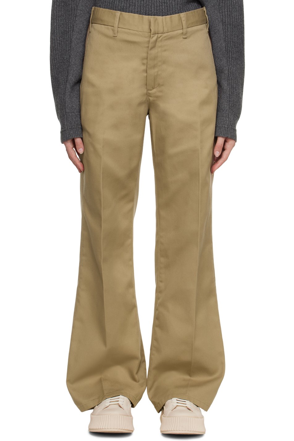 Re/Done - Pantalon ample kaki