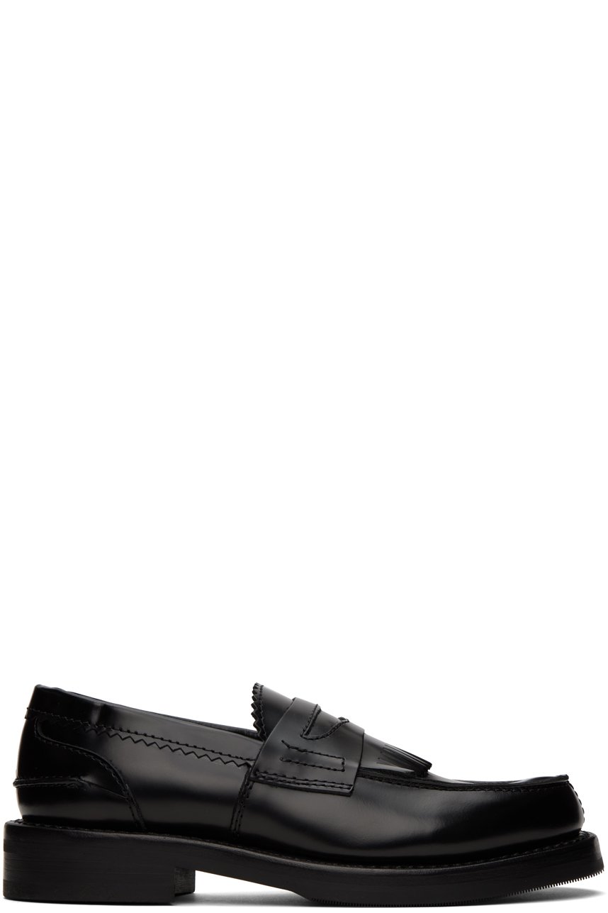 OUR LEGACY - Black Serrated Loafers