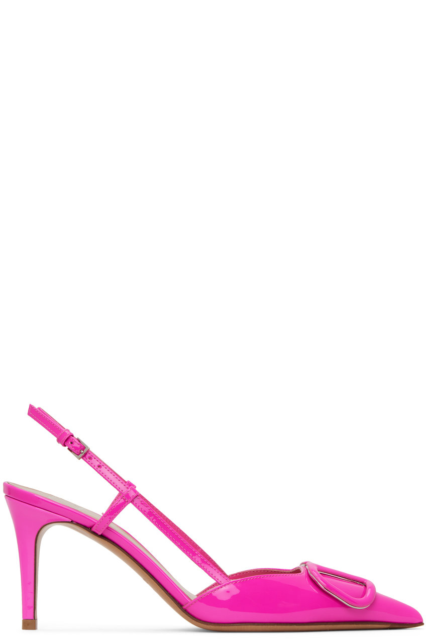 Valentino Garavani - Pink VLogo Heels