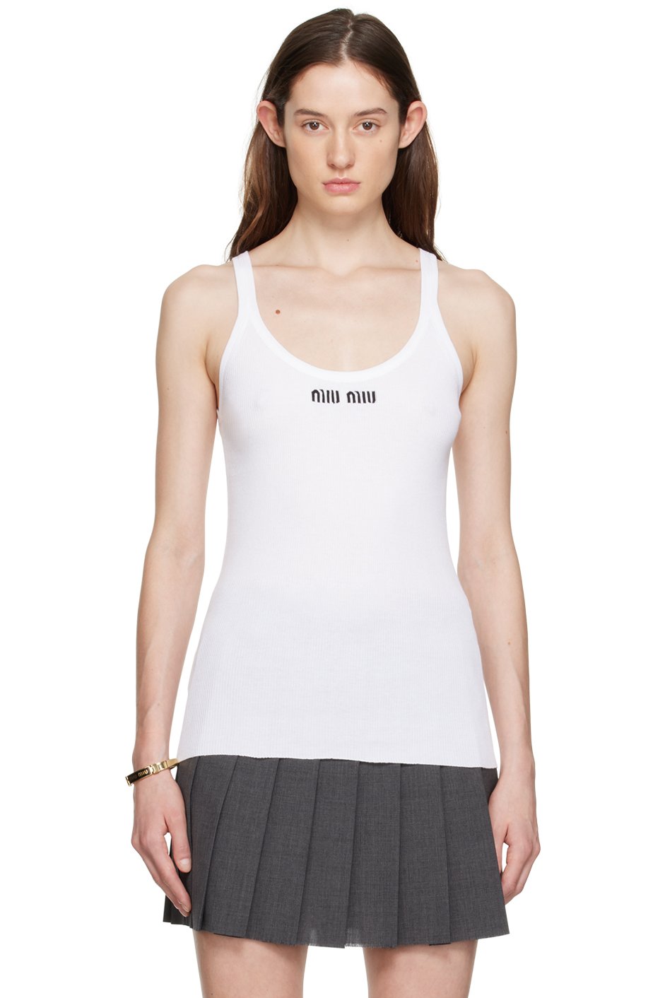 Miu Miu Tank Tops & Camisoles for Women | SSENSE Canada