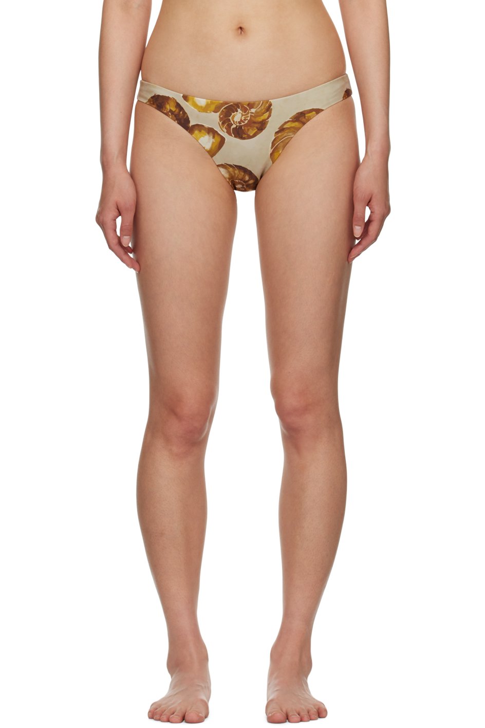 Nanushka - Culotte de bikini Merve kaki