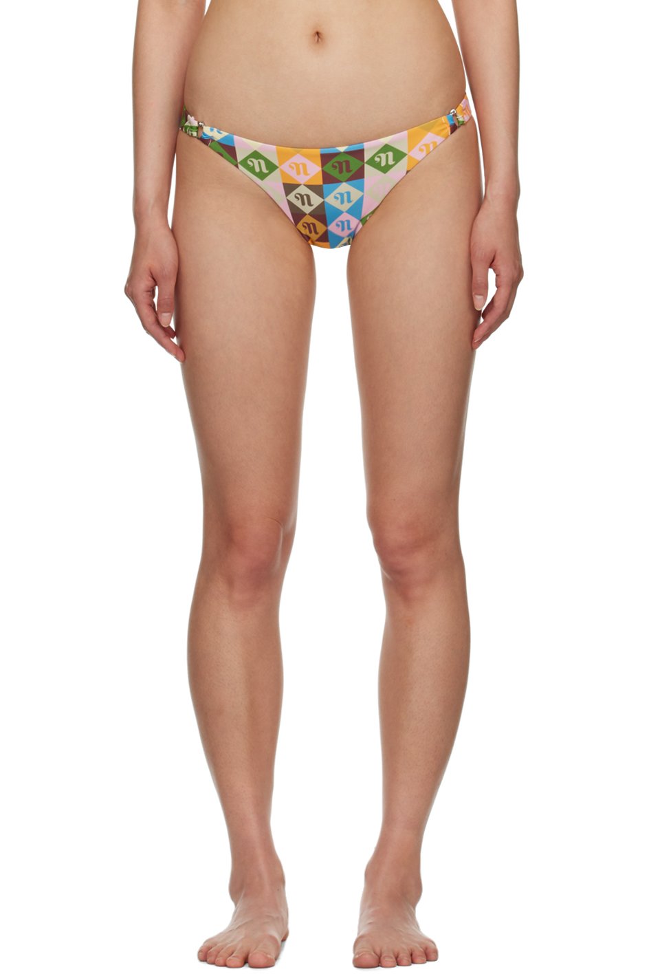 Nanushka - Culotte de bikini Ylva multicolore