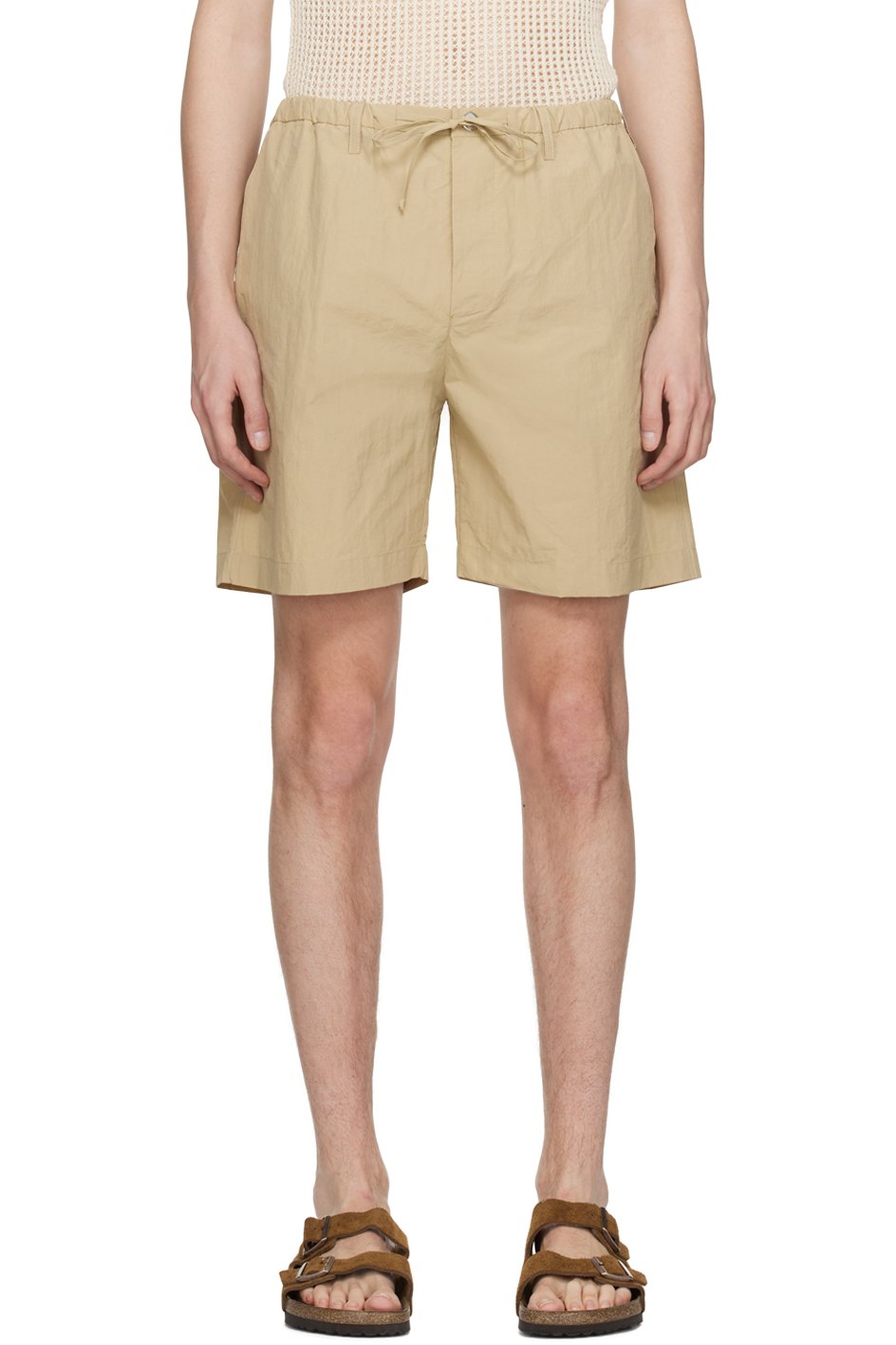 Nanushka - Taupe Olin Shorts