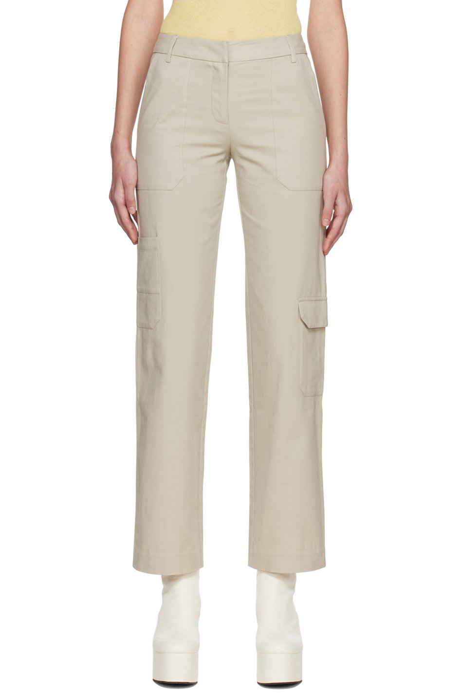 BEC + BRIDGE - Pantalon Rina beige