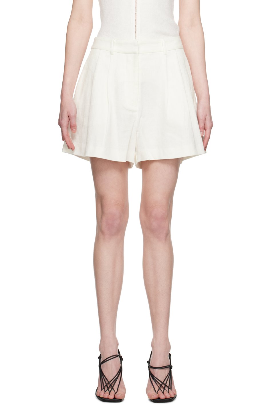 BEC + BRIDGE - Short Manon blanc