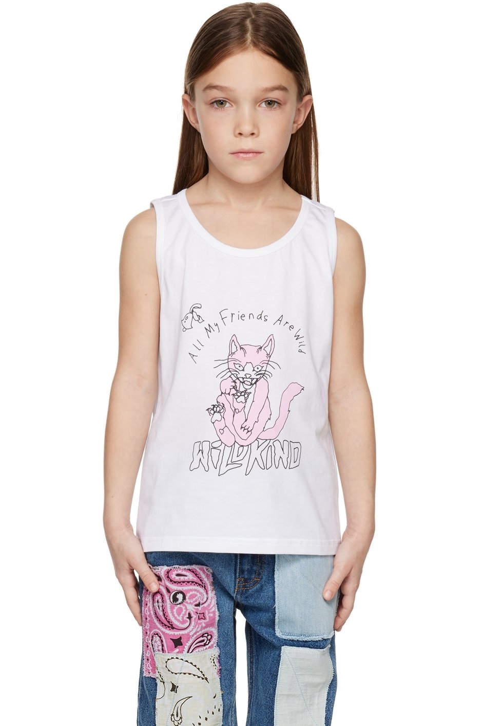 Wildkind - Kids White Samarria T-Shirt
