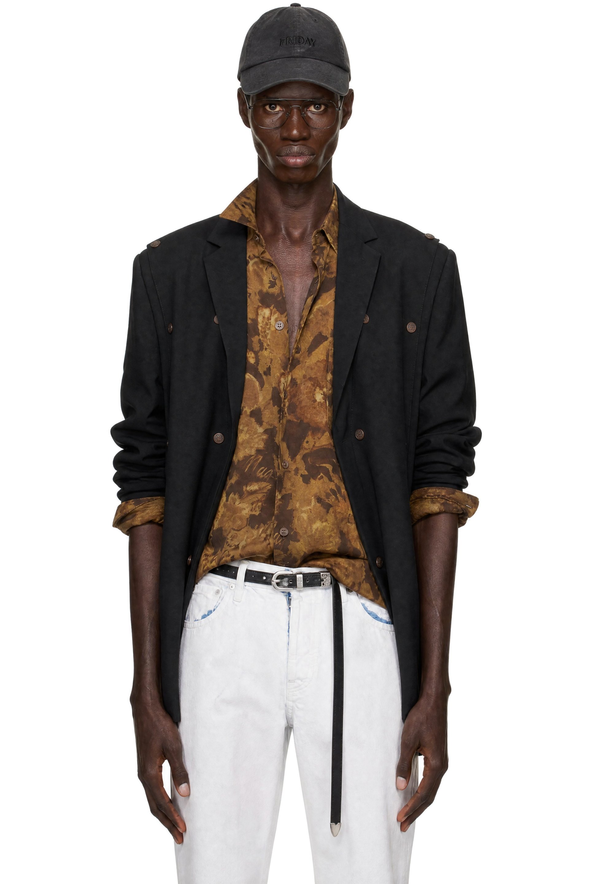 Y/Project - Black Snap Panel Blazer