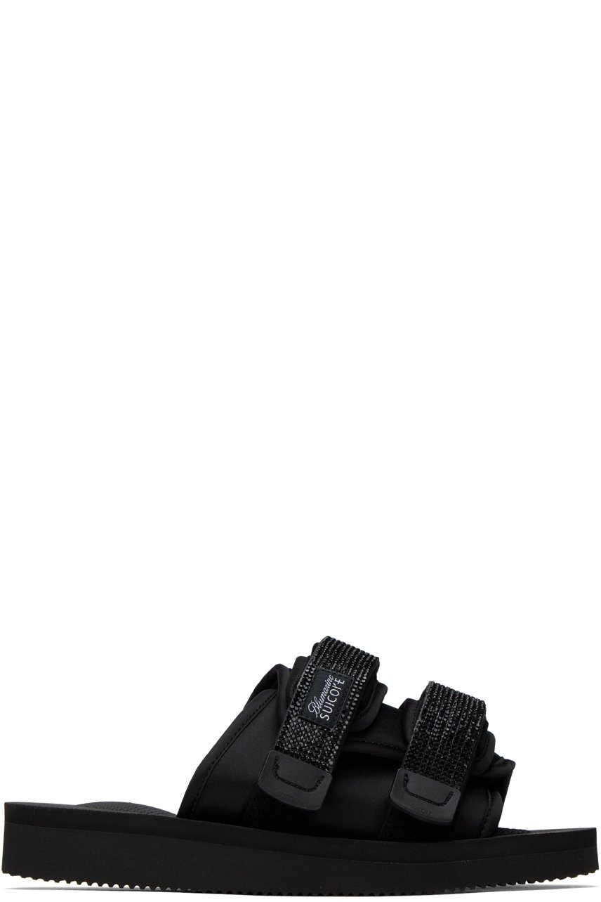 Blumarine - Black Suicoke Edition Moto Sandals
