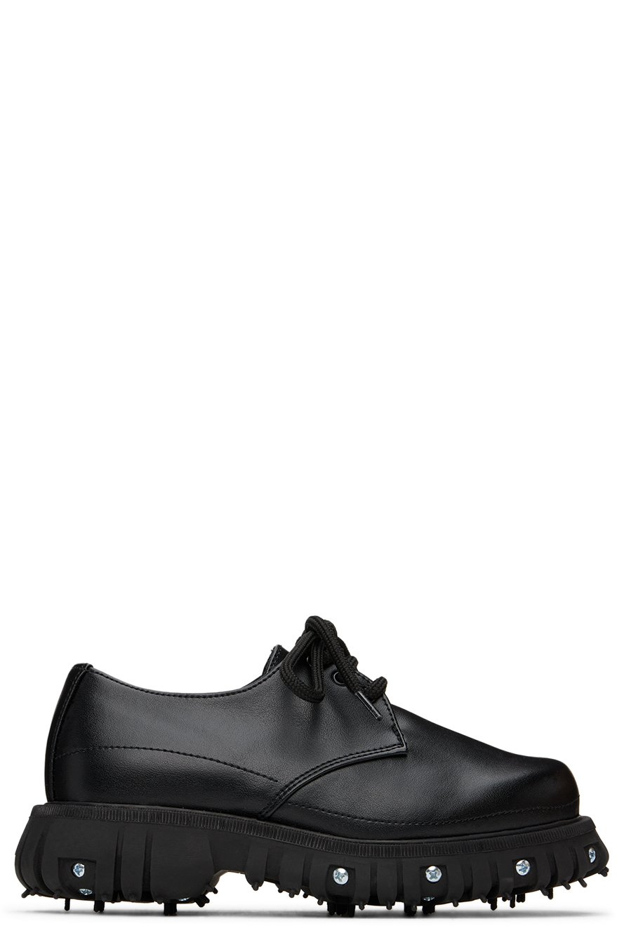 Phileo - Kids Black Lace-Up Derbys