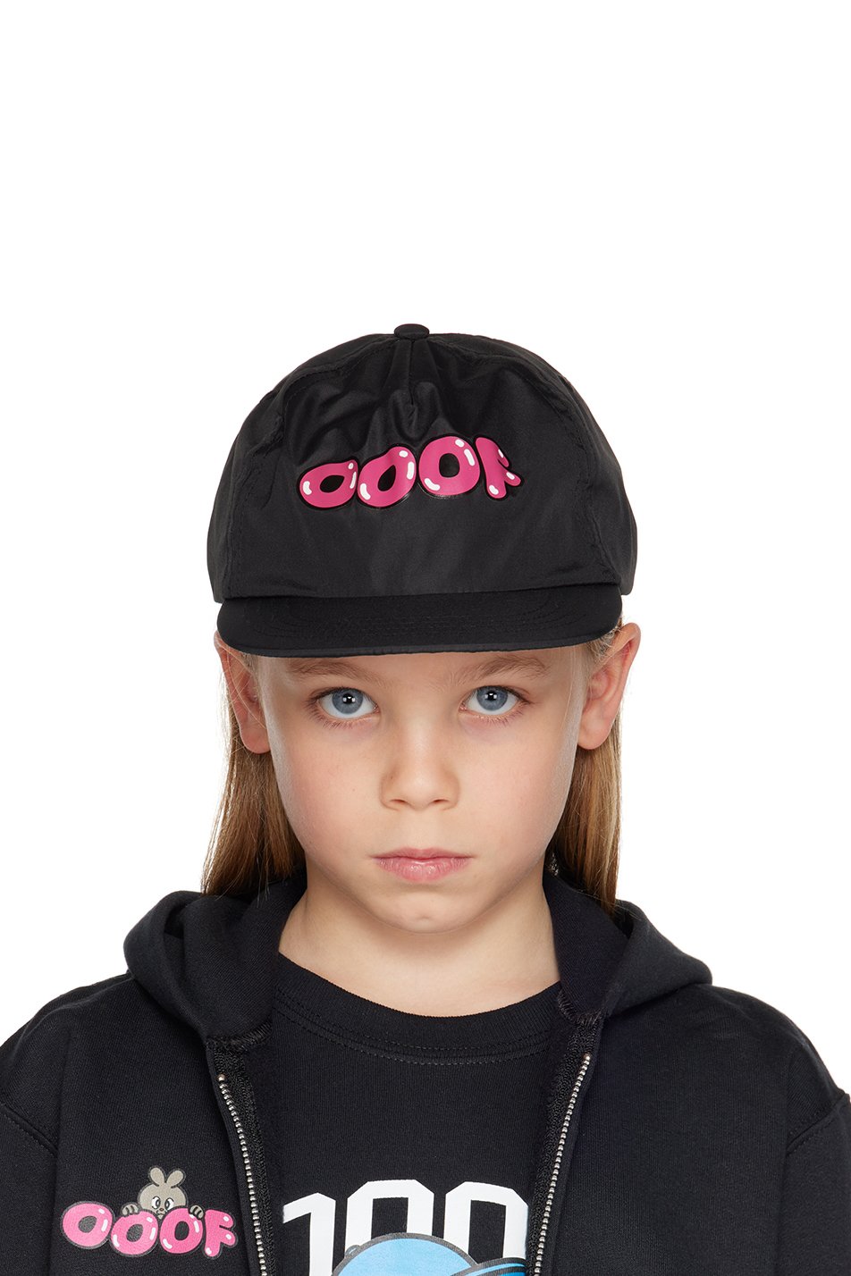 OOOF - SSENSE Exclusive Black Spike Logo Cap