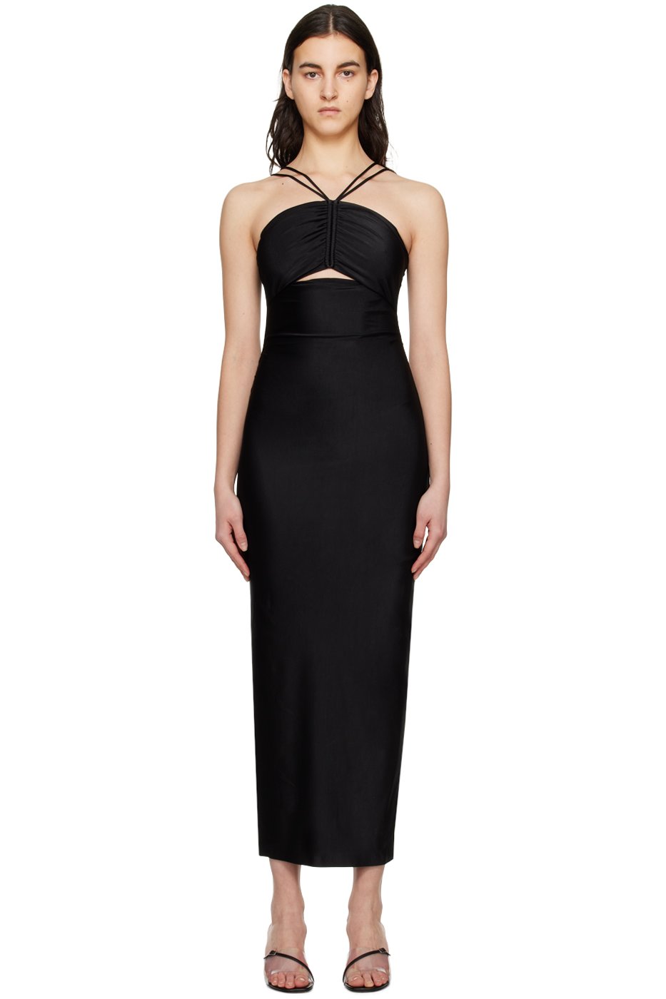 CAMILLA AND MARC - Robe midi Cerise noire