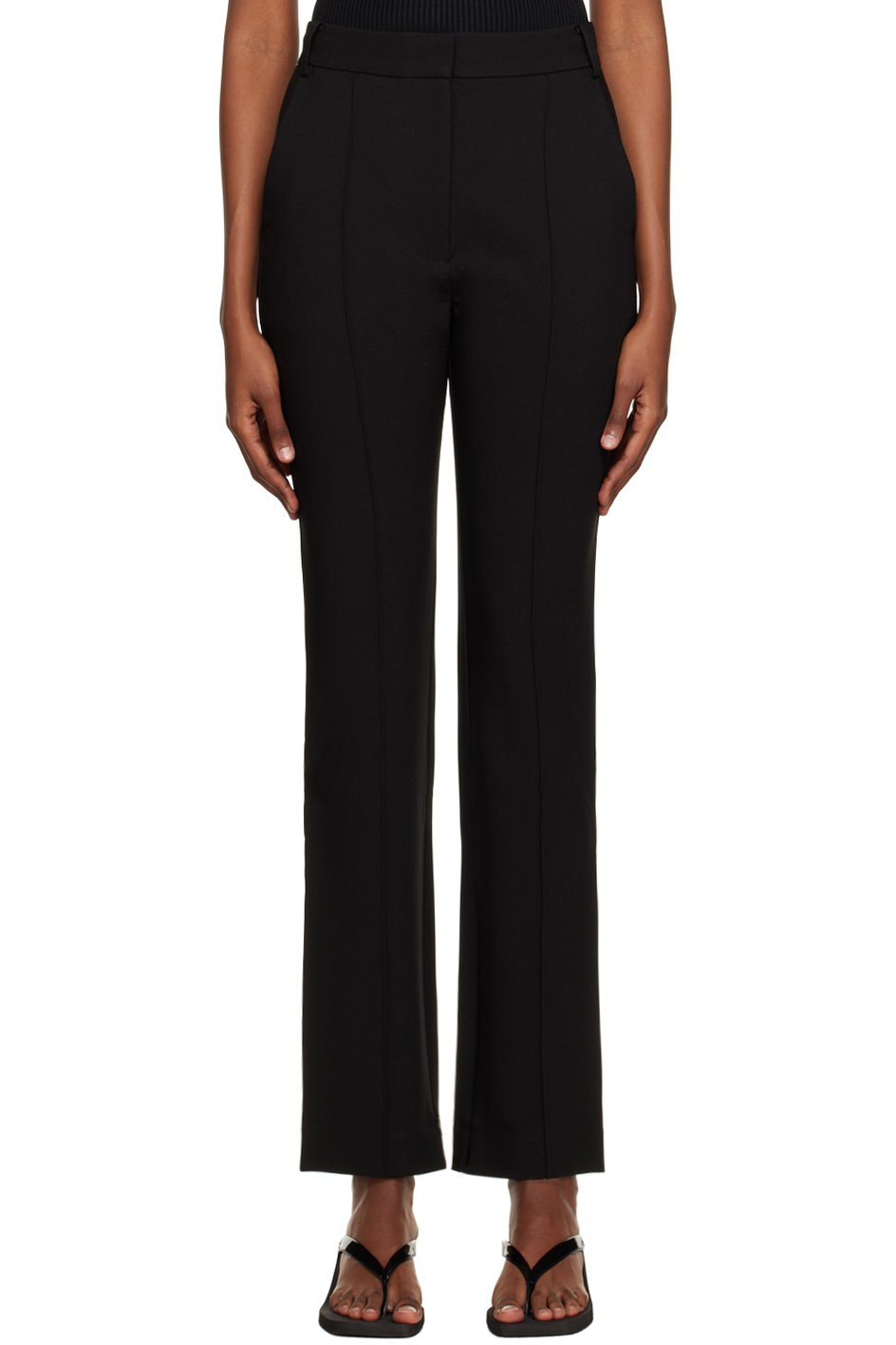 CAMILLA AND MARC - Pantalon ajusté Valentina noir