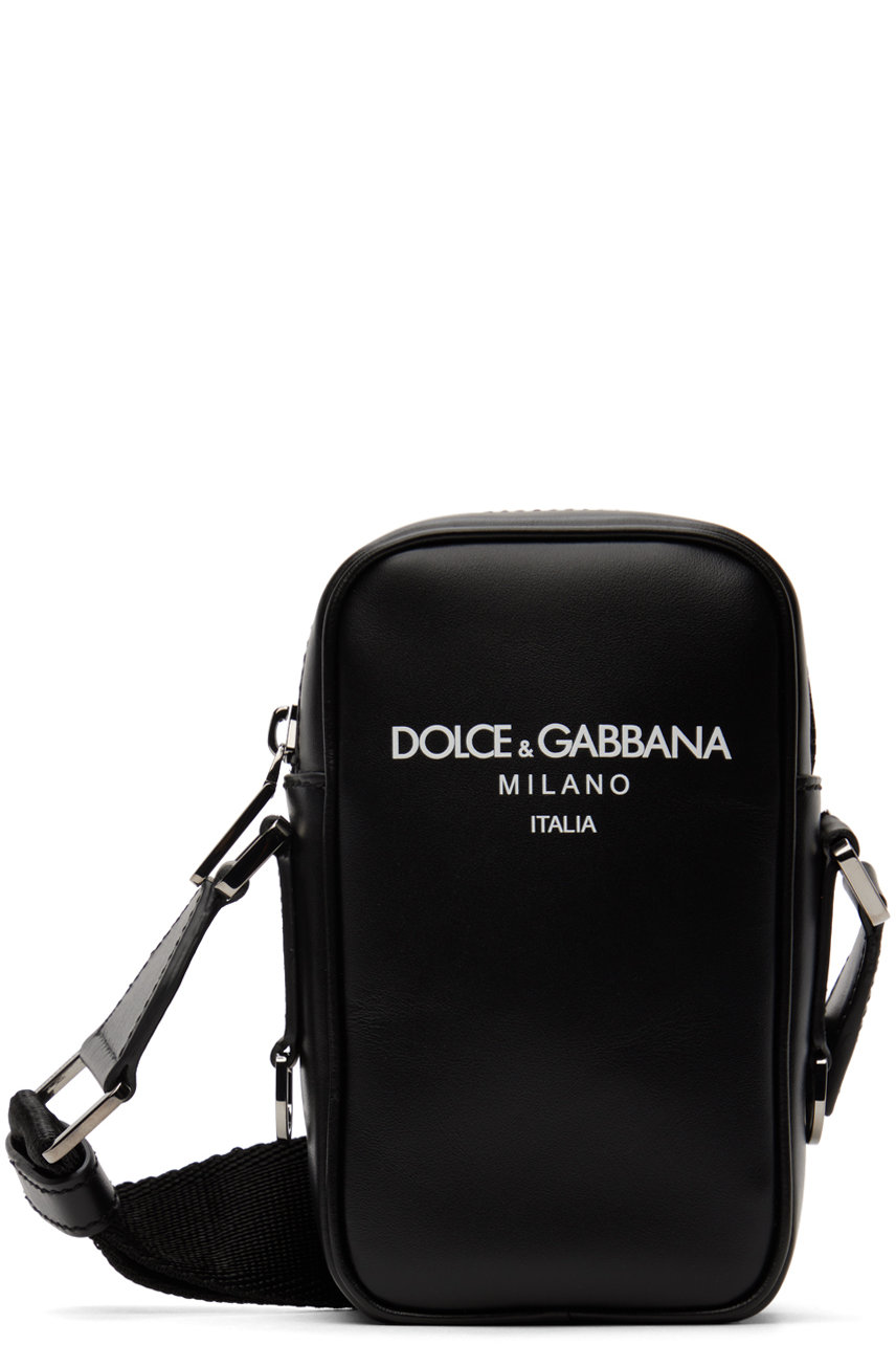 Dolce&Gabbana - Black Small Printed Bag