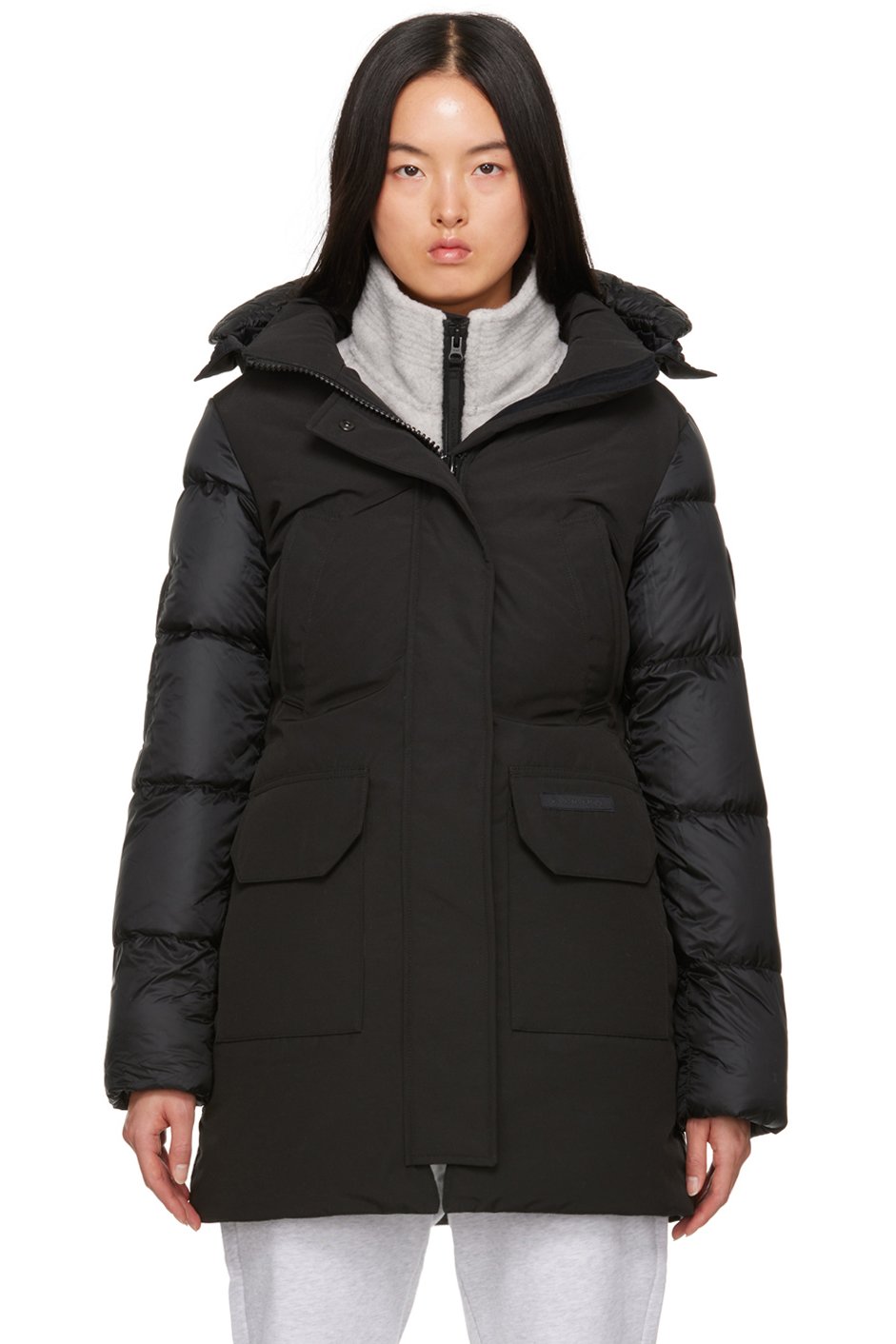 Canada Goose - Blouson Paradigm Trillium noir rembourré en duvet - Black Label