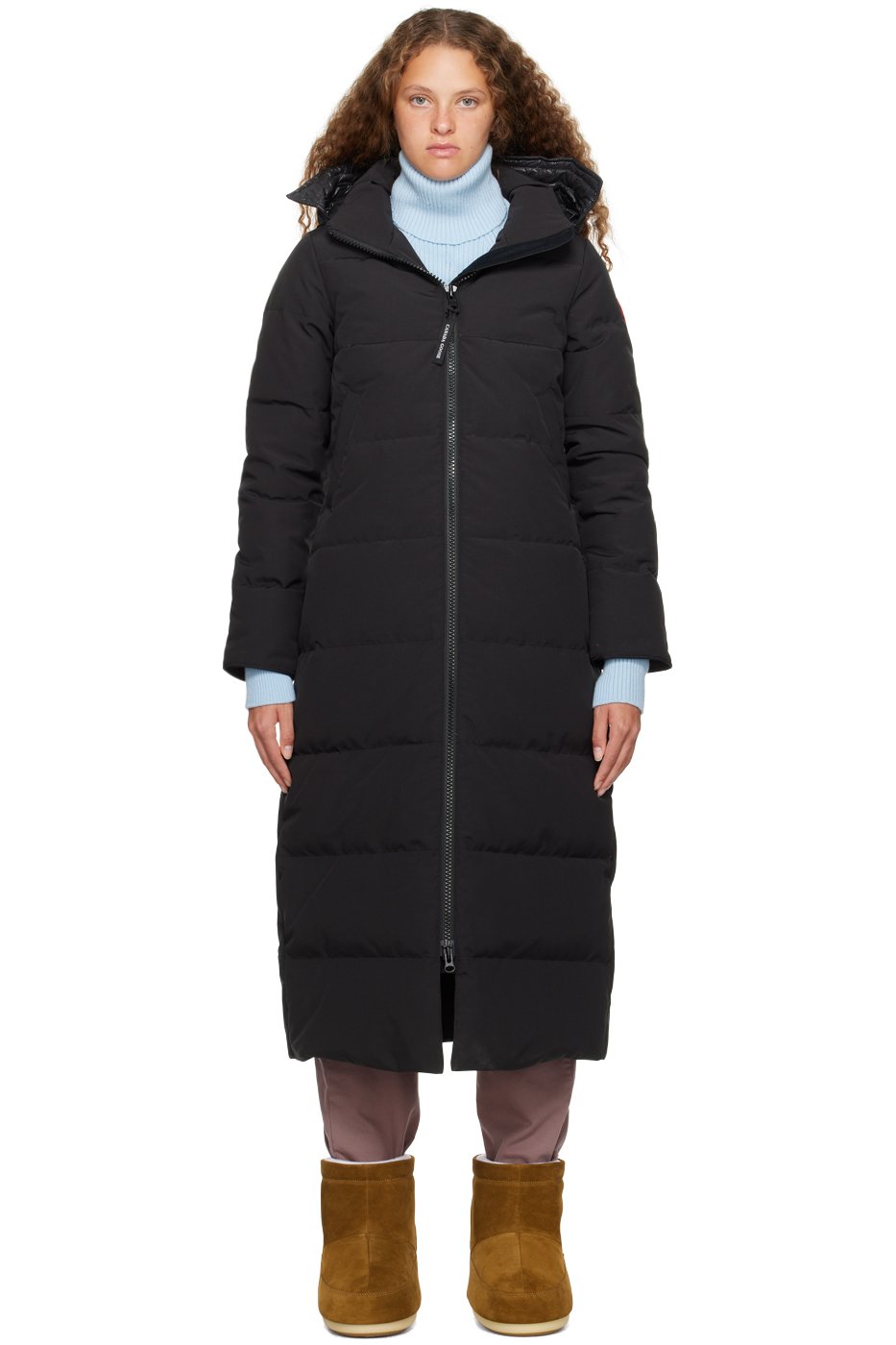 Canada Goose - Blouson Mystique noir rembourré en duvet