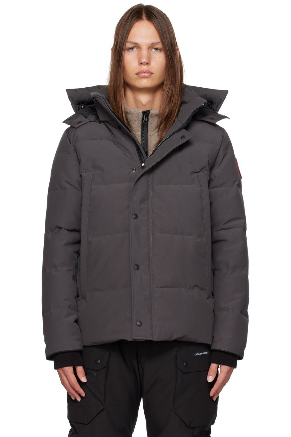 Canada Goose - Gray Wyndham Down Jacket