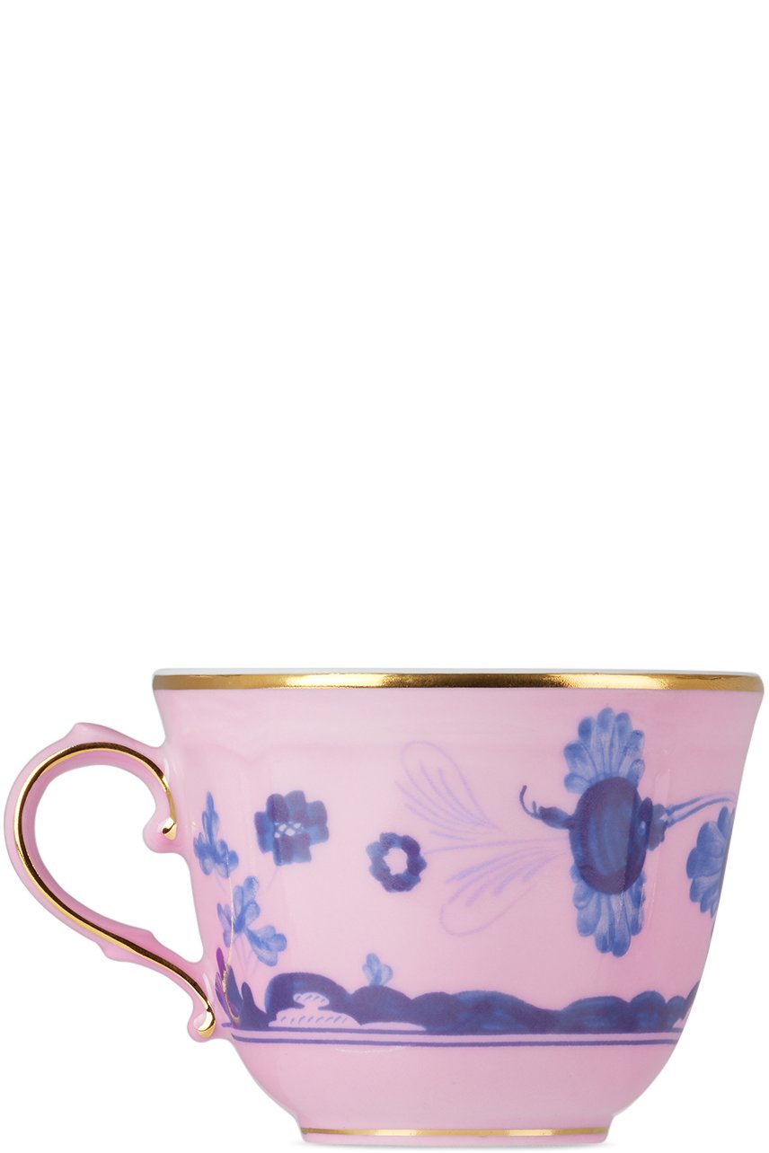 Ginori 1735 - 粉色 Oriente Italiano 系列浓缩咖啡杯