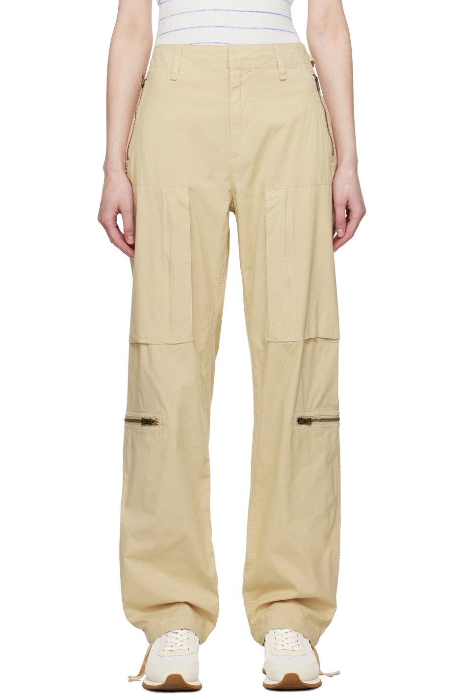 rag & bone - Pantalon Kai beige