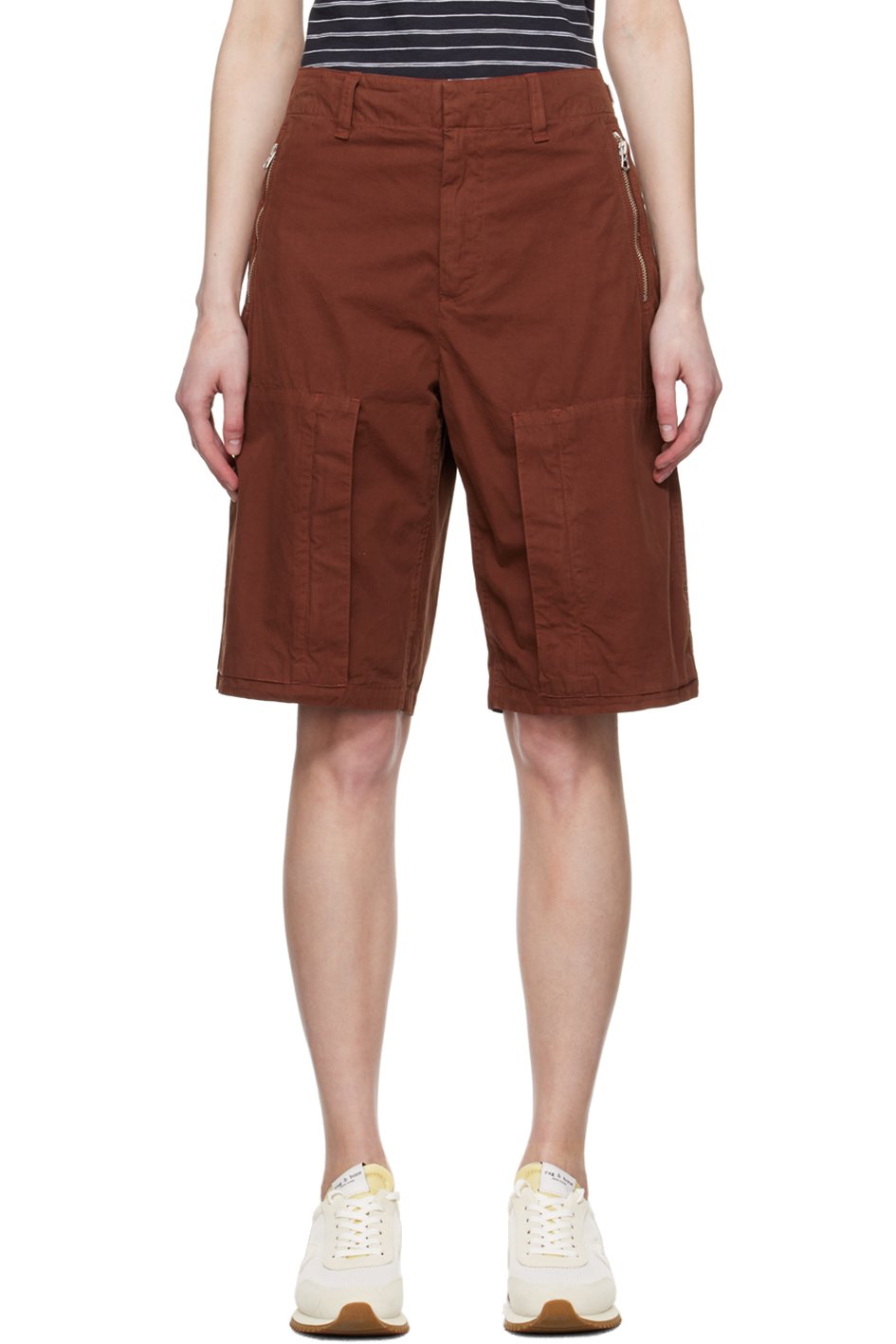 rag & bone - Short Kai bourgogne
