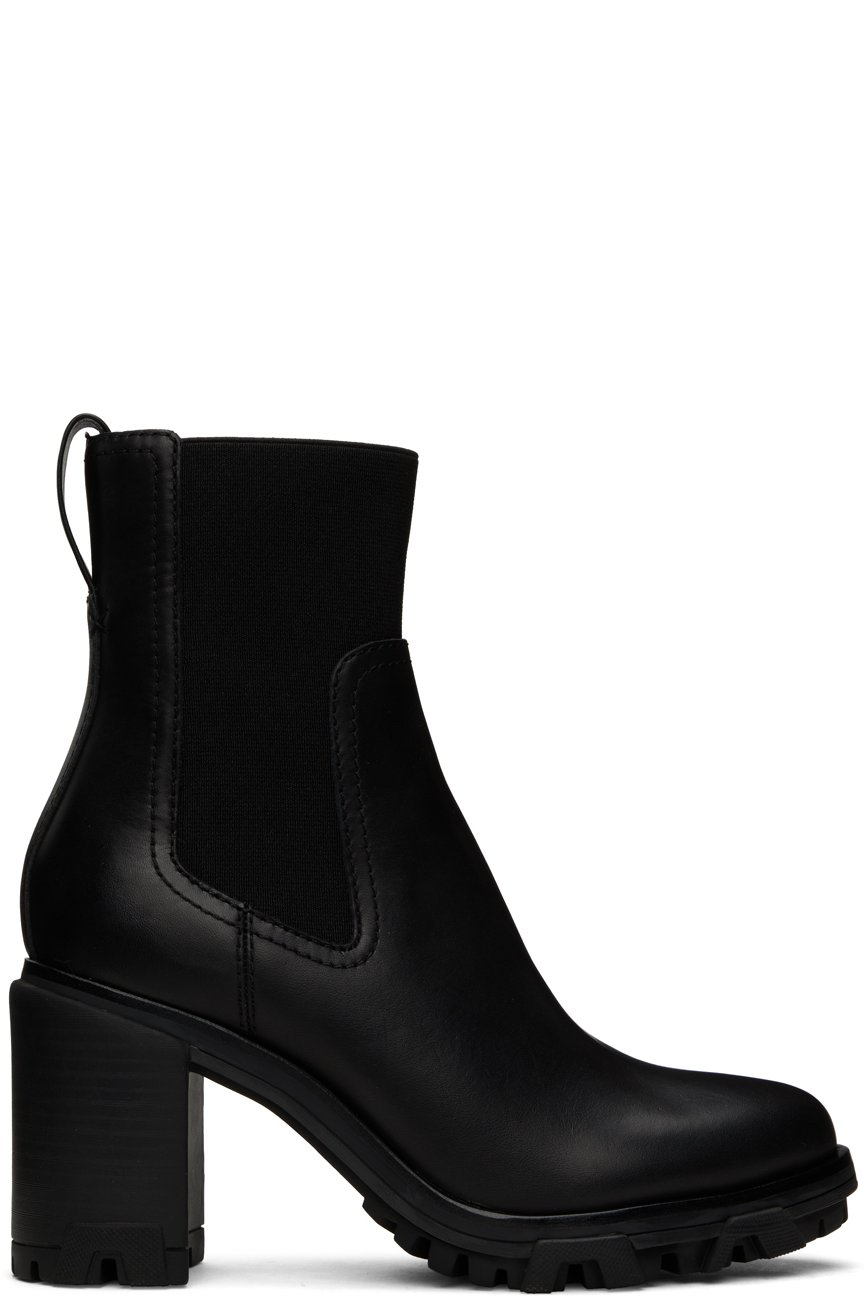 rag & bone - Black Shiloh High Chelsea Boots