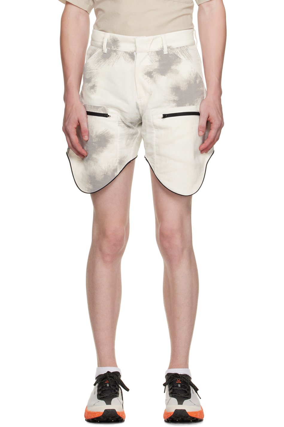 Olly Shinder - White Scout Shorts
