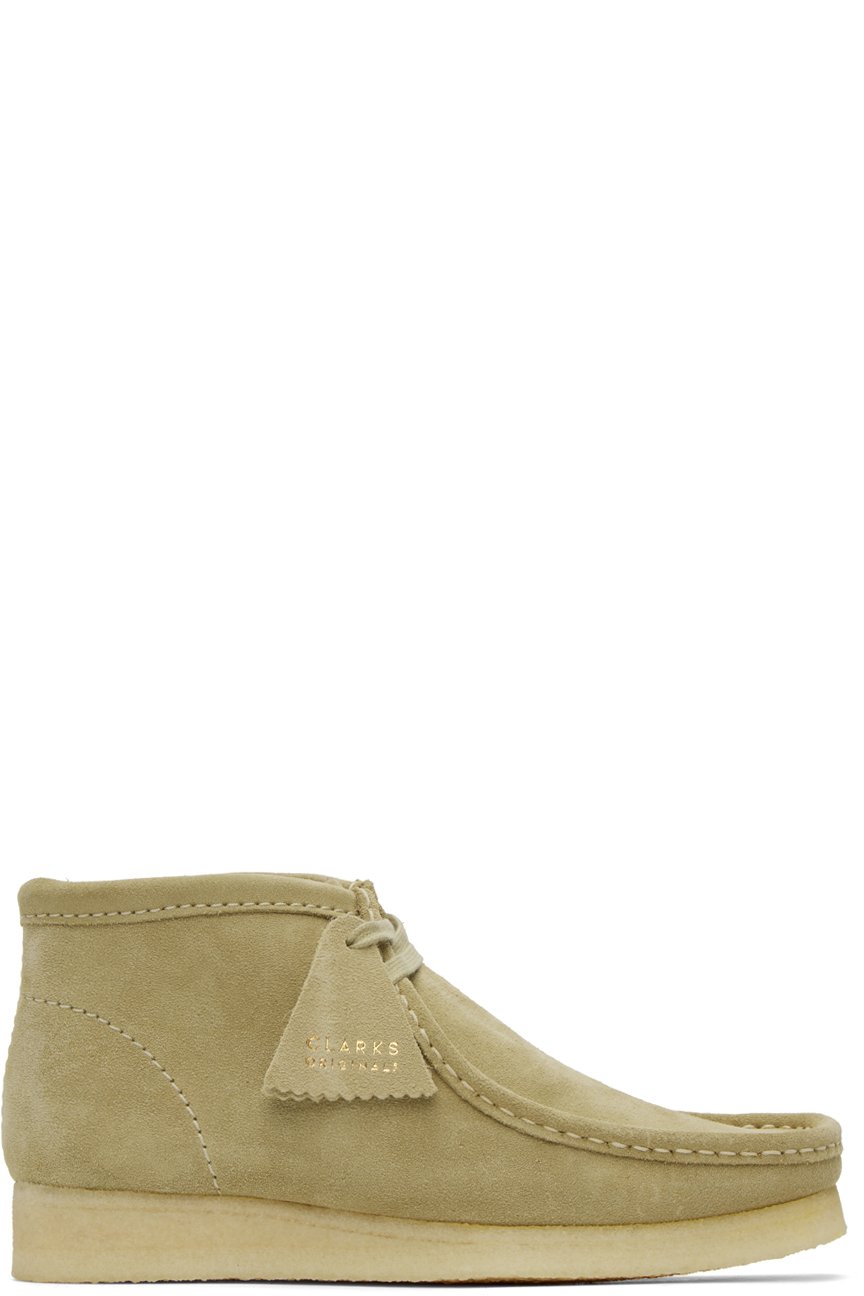 Clarks Originals - Bottes Wallabee beiges