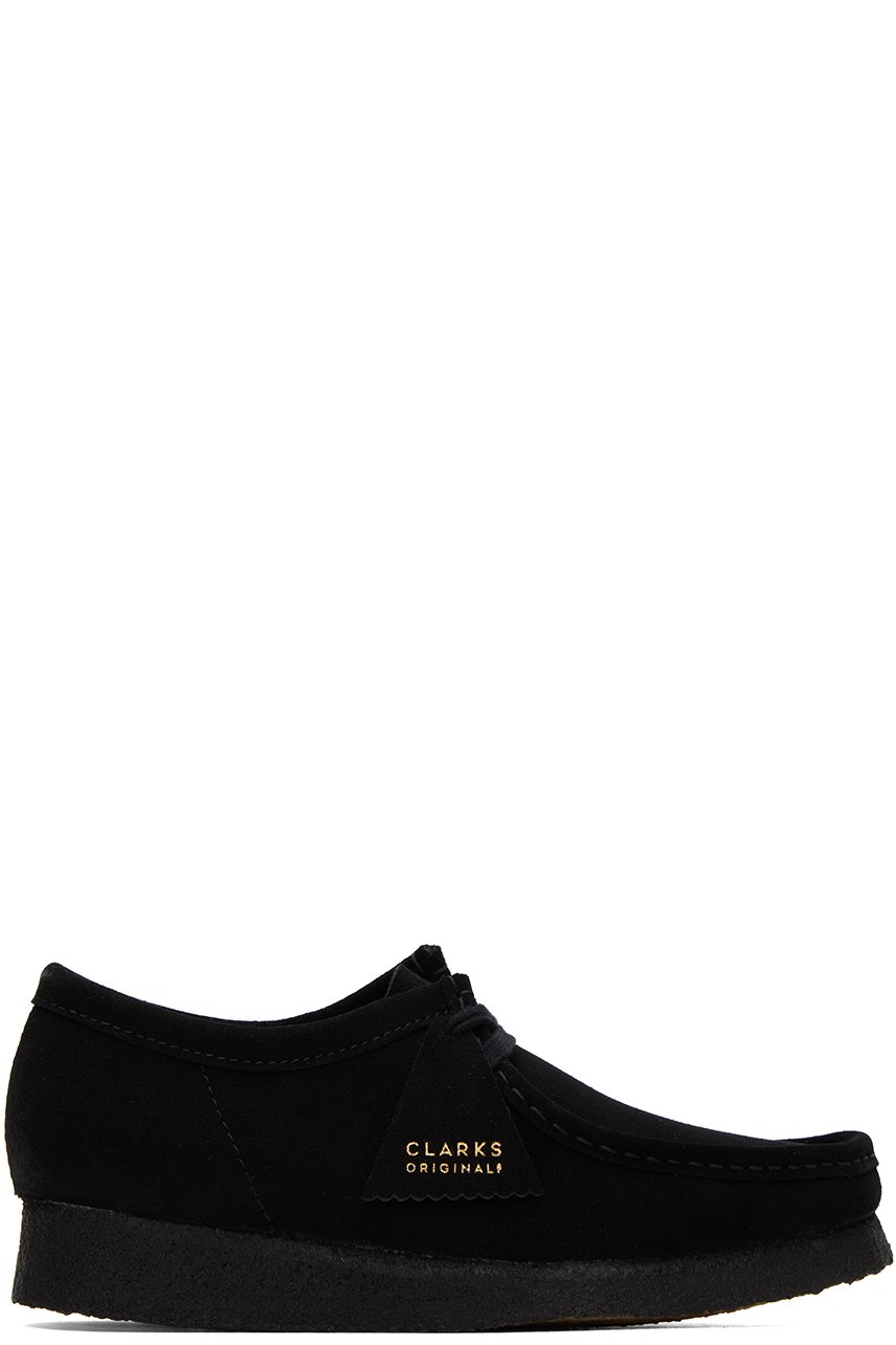 Clarks Originals - 블랙 왈라비 더비 슈즈