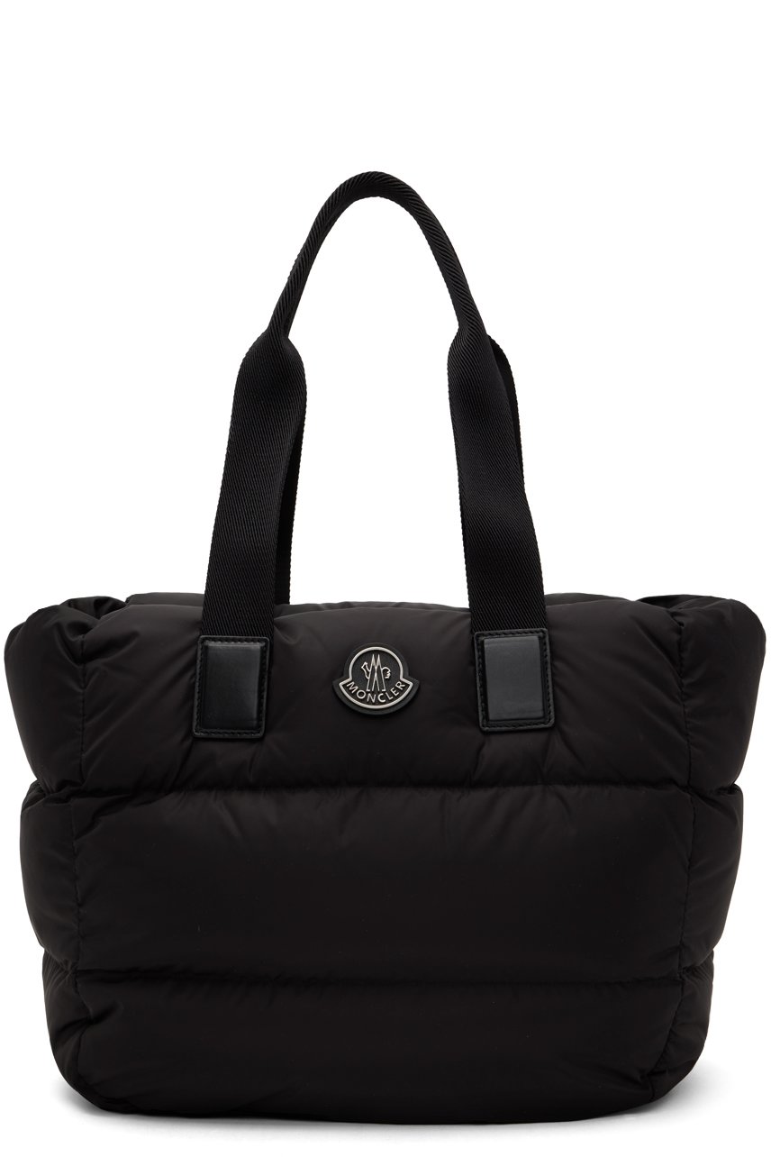 Moncler - Cabas Caradoc noir rembourré en duvet