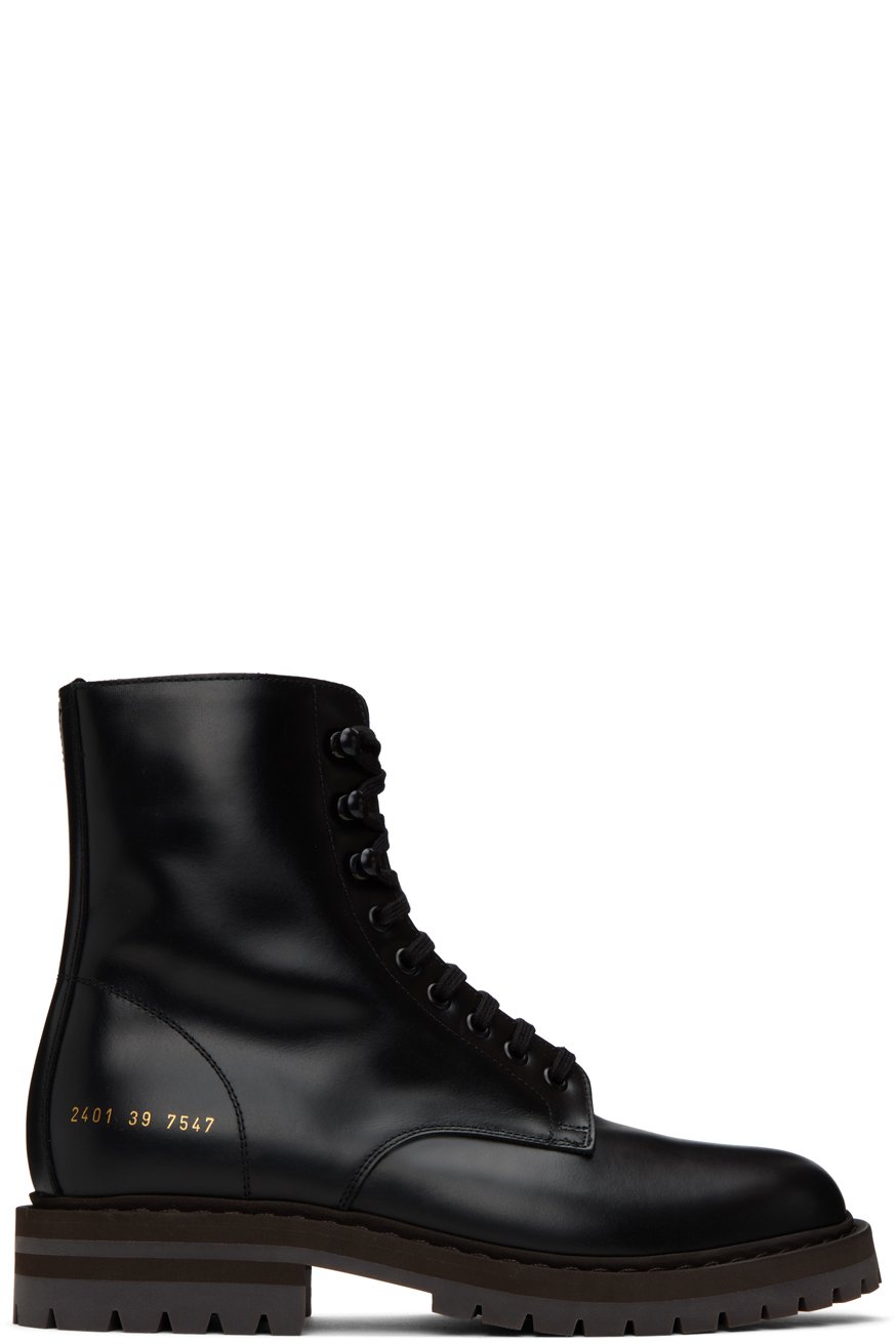 Common Projects - Black Combat Boots