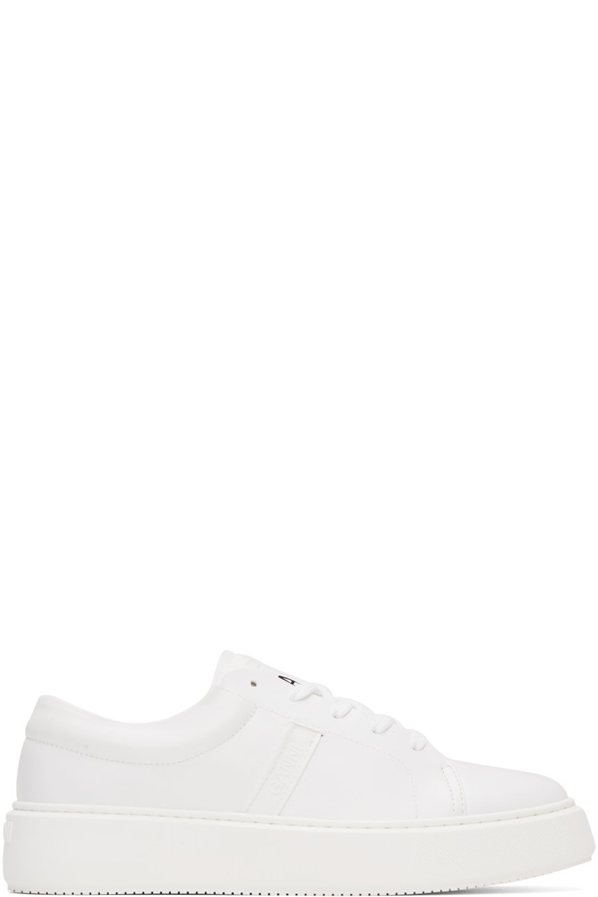 GANNI - White Vegea Sneakers